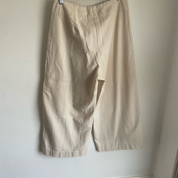 Esby Cream Wide Leg Lucia Pants - Picture 4 of 4
